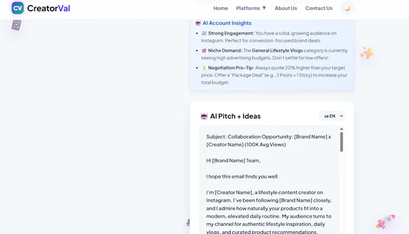 CreatorVal screenshot 4