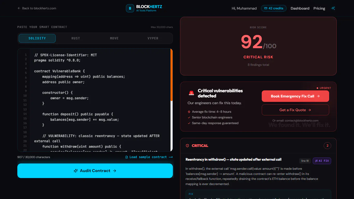 Blockhertz AI Tools gallery image