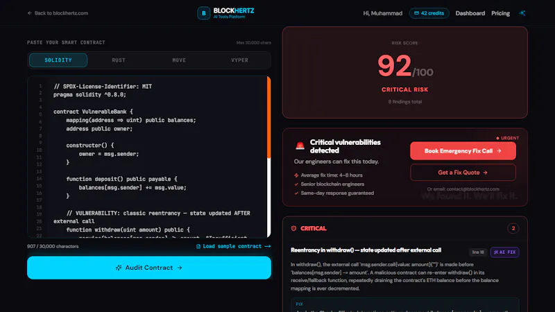 Blockhertz AI Tools screenshot 4