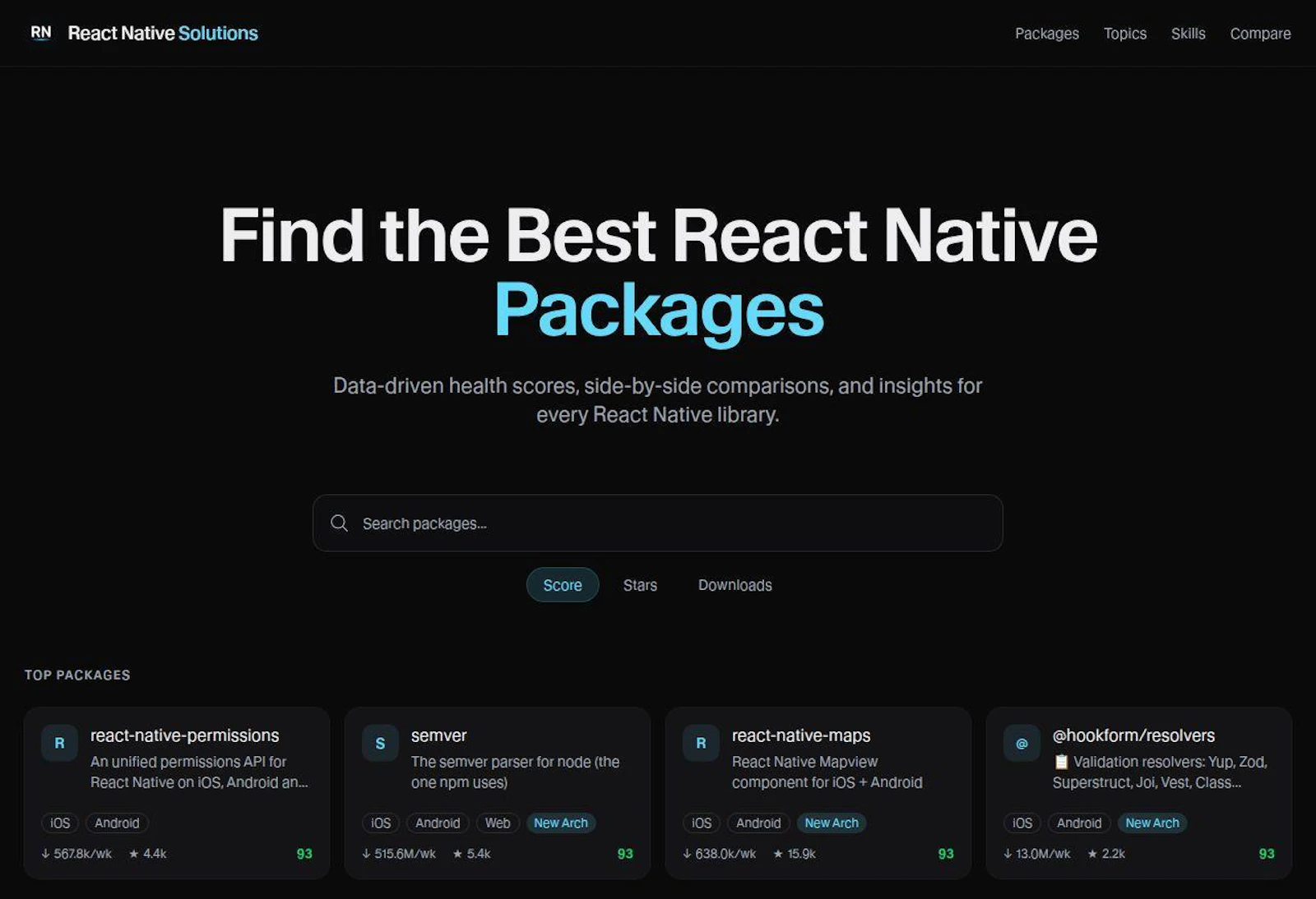 React Native Solutions screenshot 2