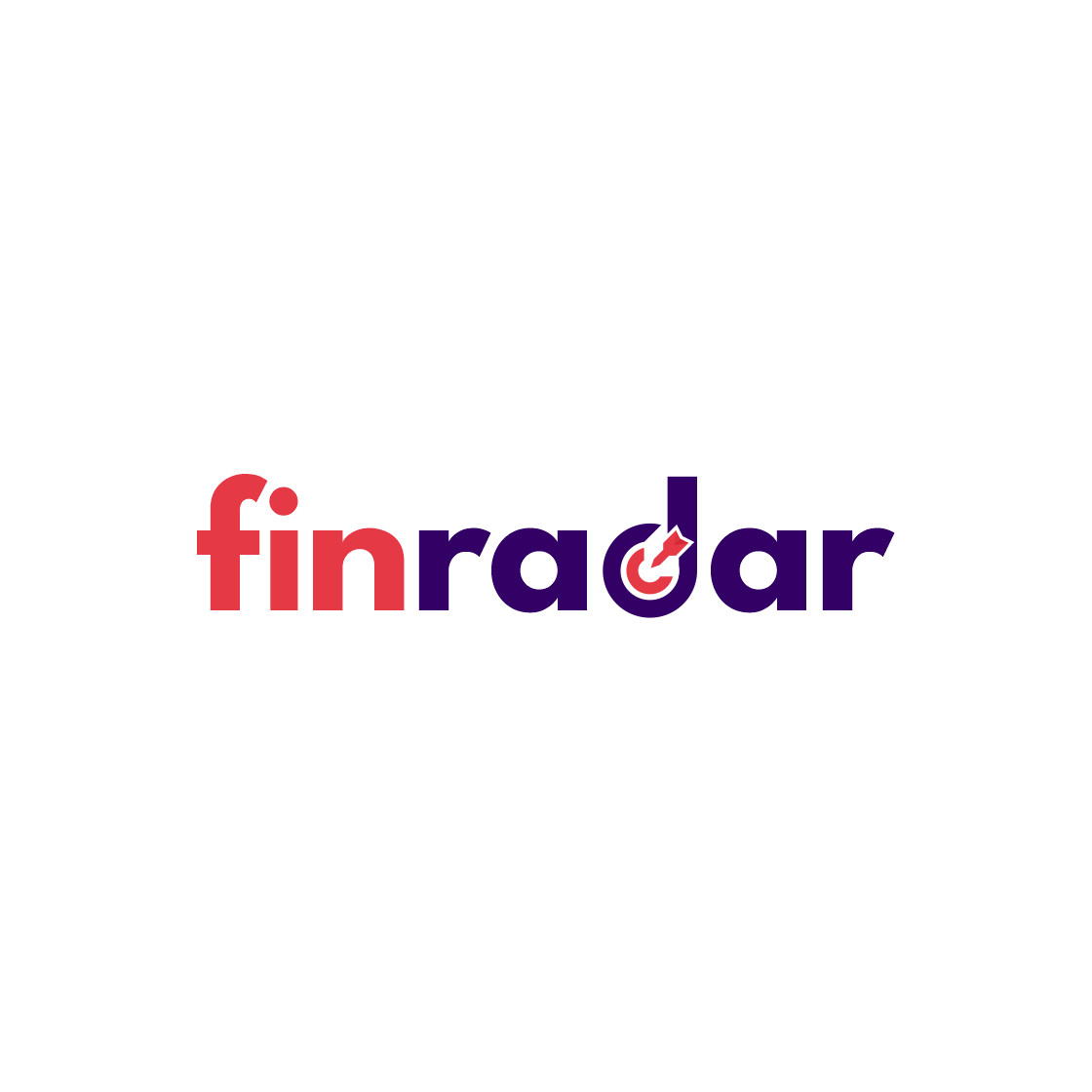 finradar - Product Hunt launch logo and brand identity