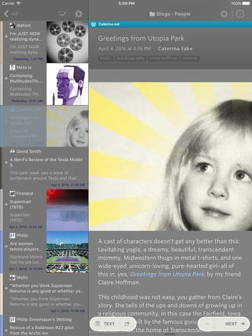 Newsblur 6.0 gallery image