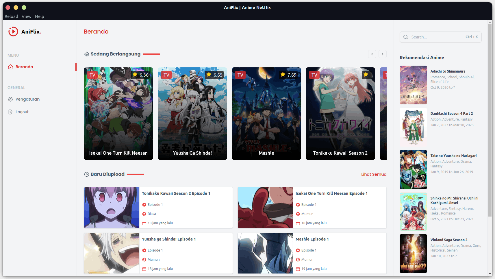 AniFlix media 1