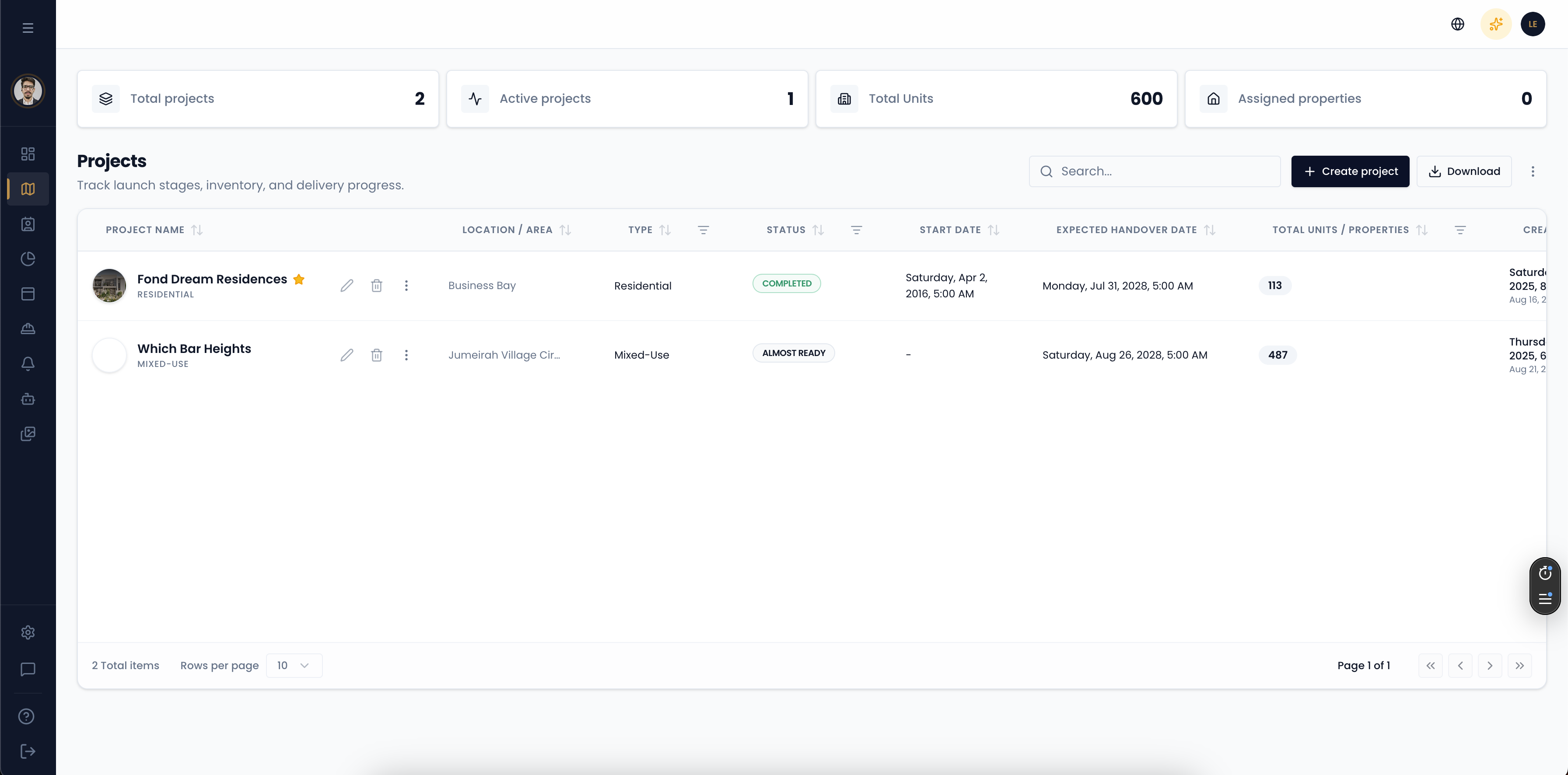 LaunchCore gallery image