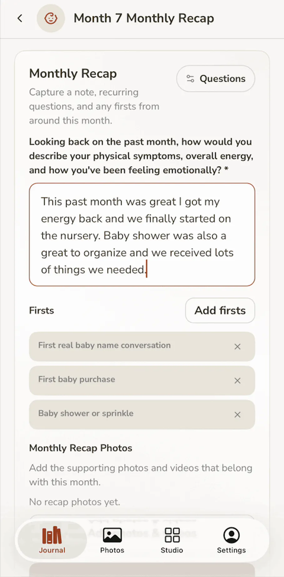 Kinlet: Baby book & family keepsakes gallery image