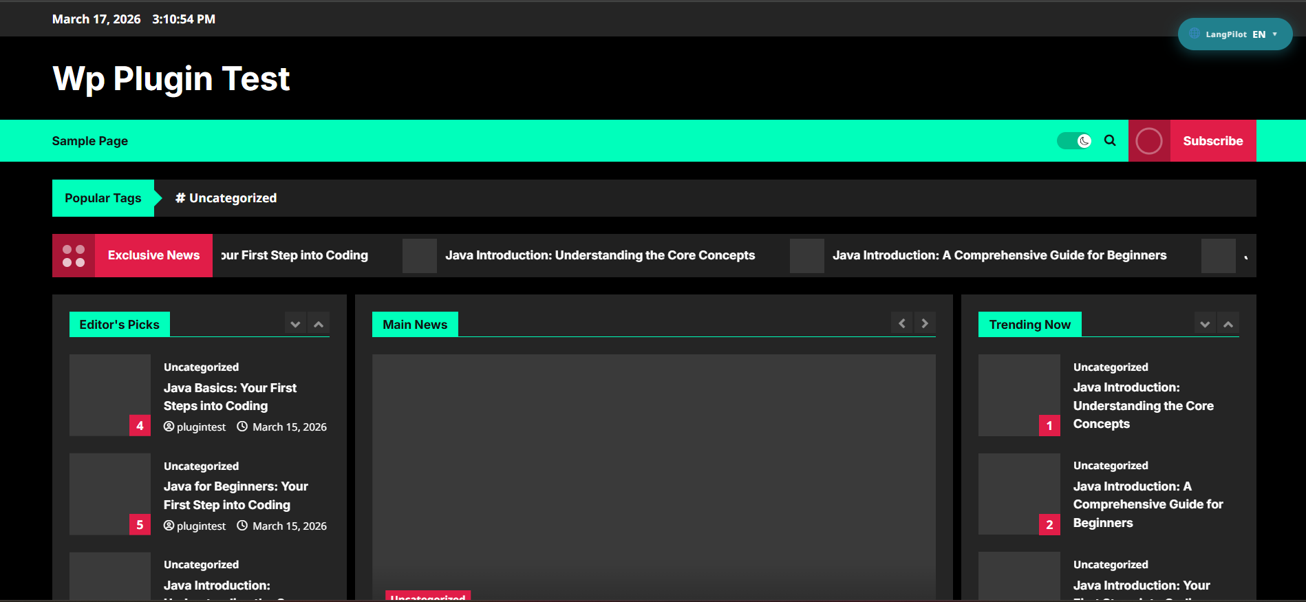 LangPilot gallery image