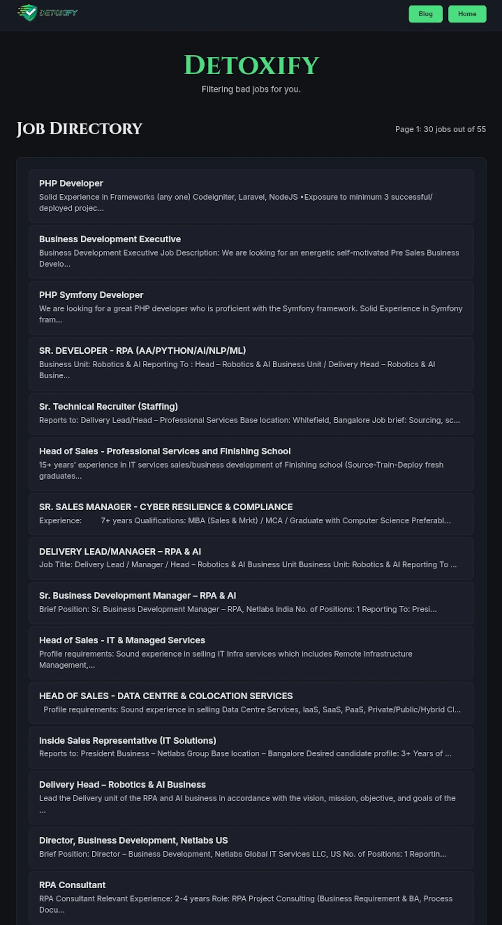 Detoxify screenshot 2