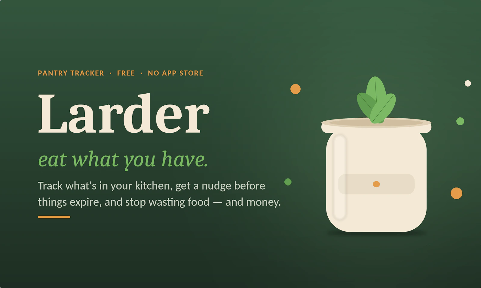 Larder screenshot 2