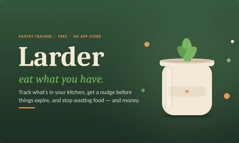 Larder screenshot 2