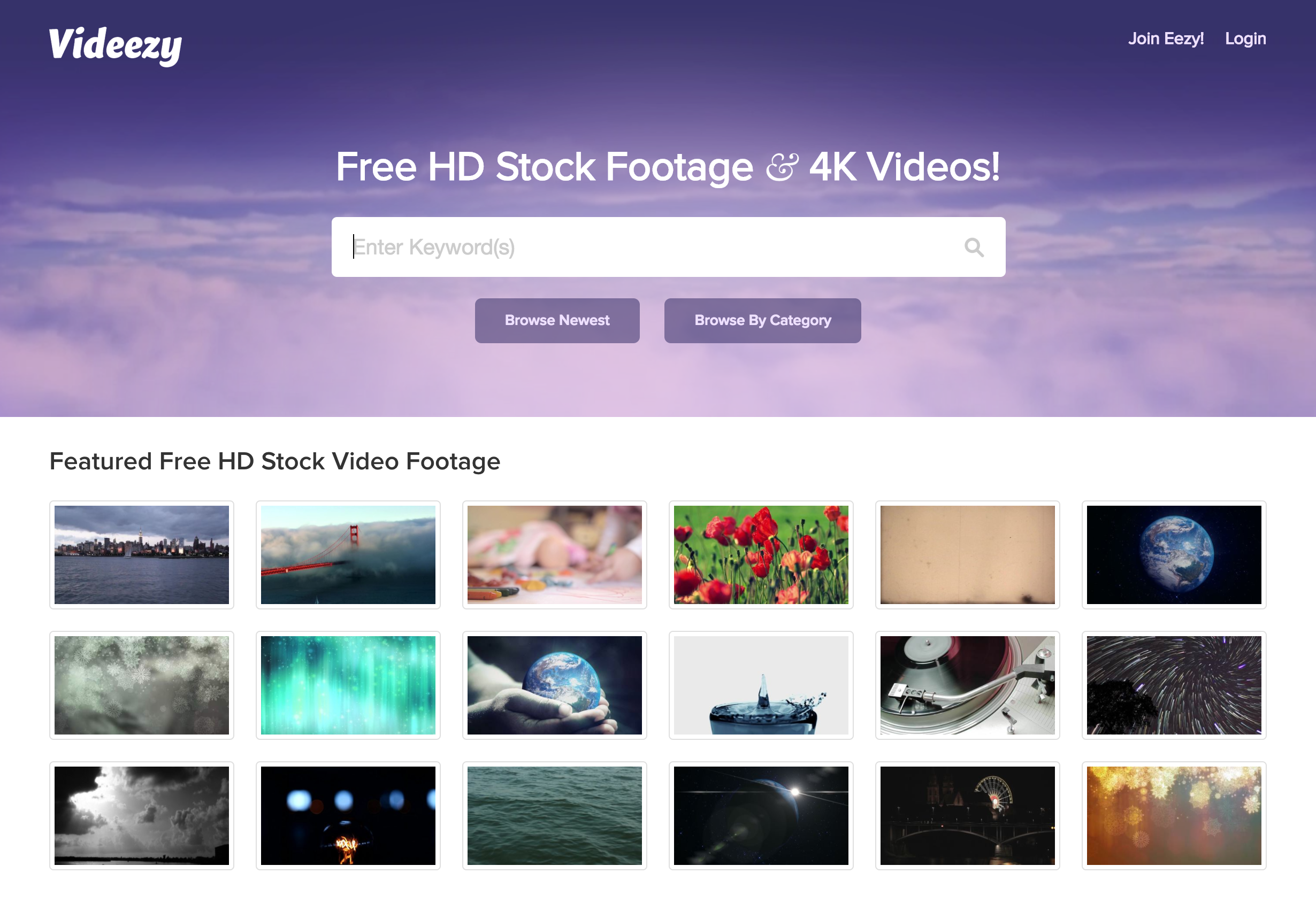 Videezy gallery image