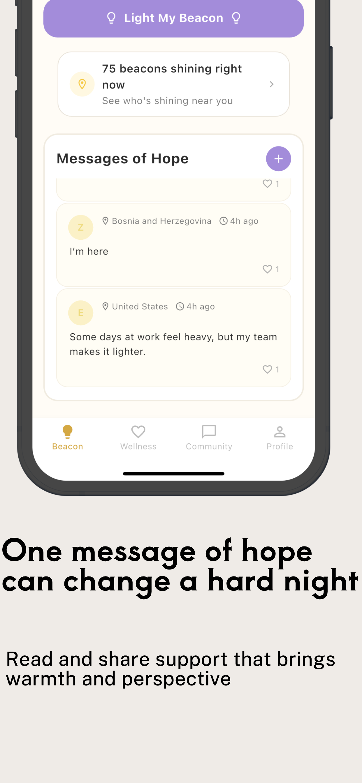 OurBeacon: Quiet Support gallery image