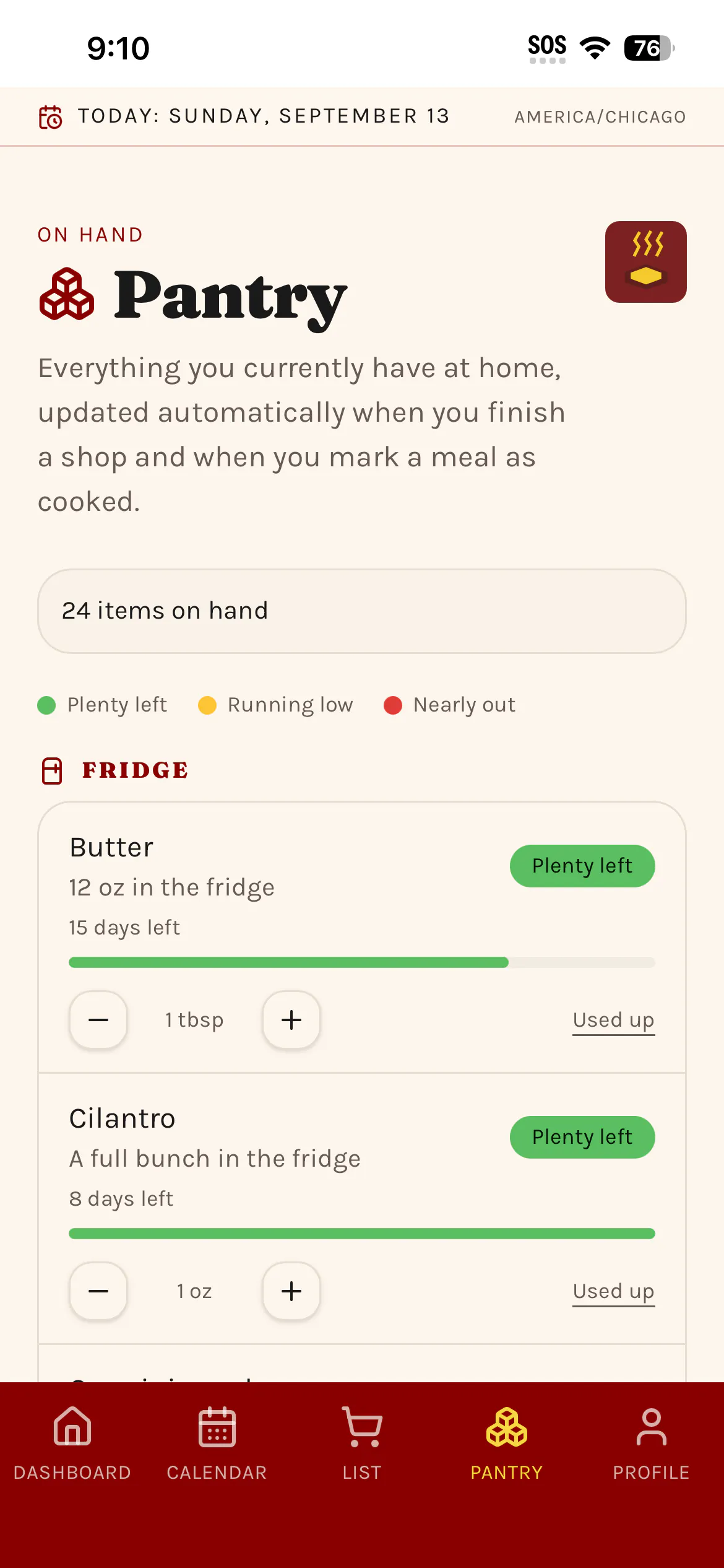 Simmer: Meal Planner gallery image
