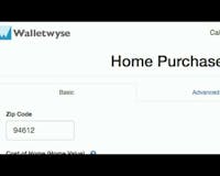 Walletwyse Home Purchase Calculator media 1