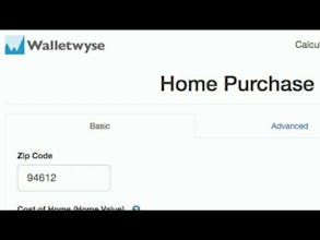 Walletwyse Home Purchase Calculator gallery image
