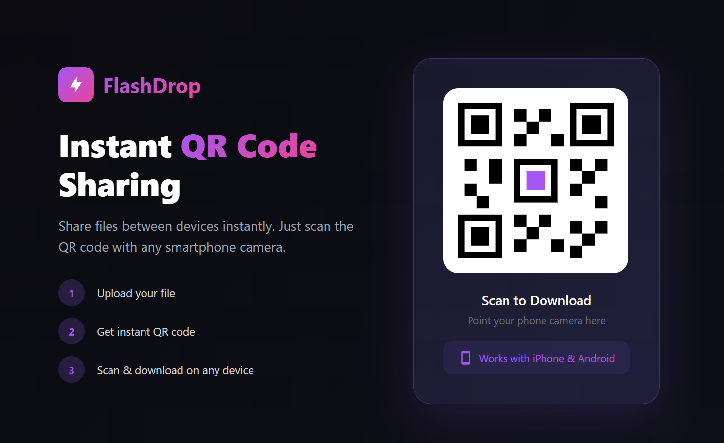 FlashDrop gallery image