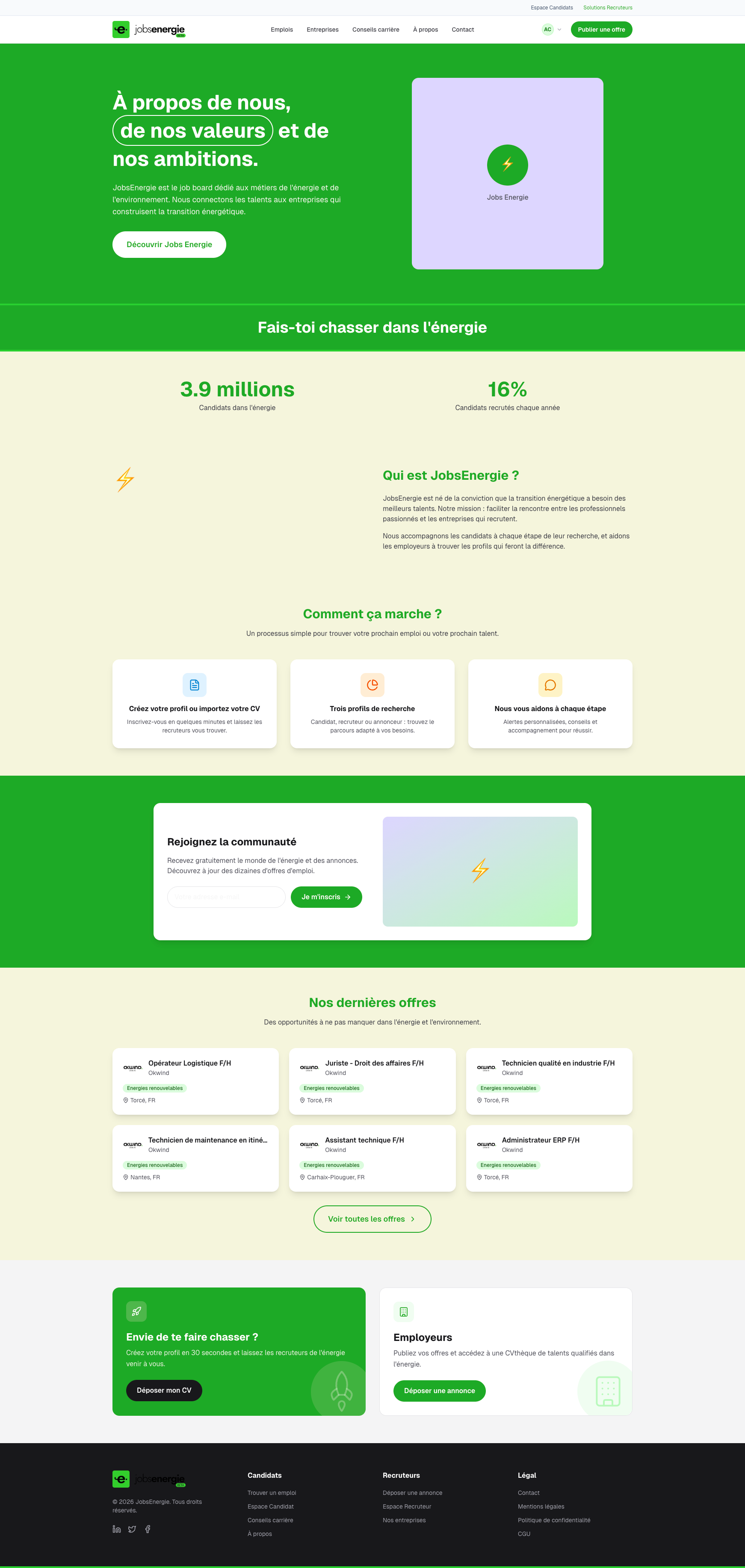 Jobs Énergie — Energy Careers Job Board gallery image