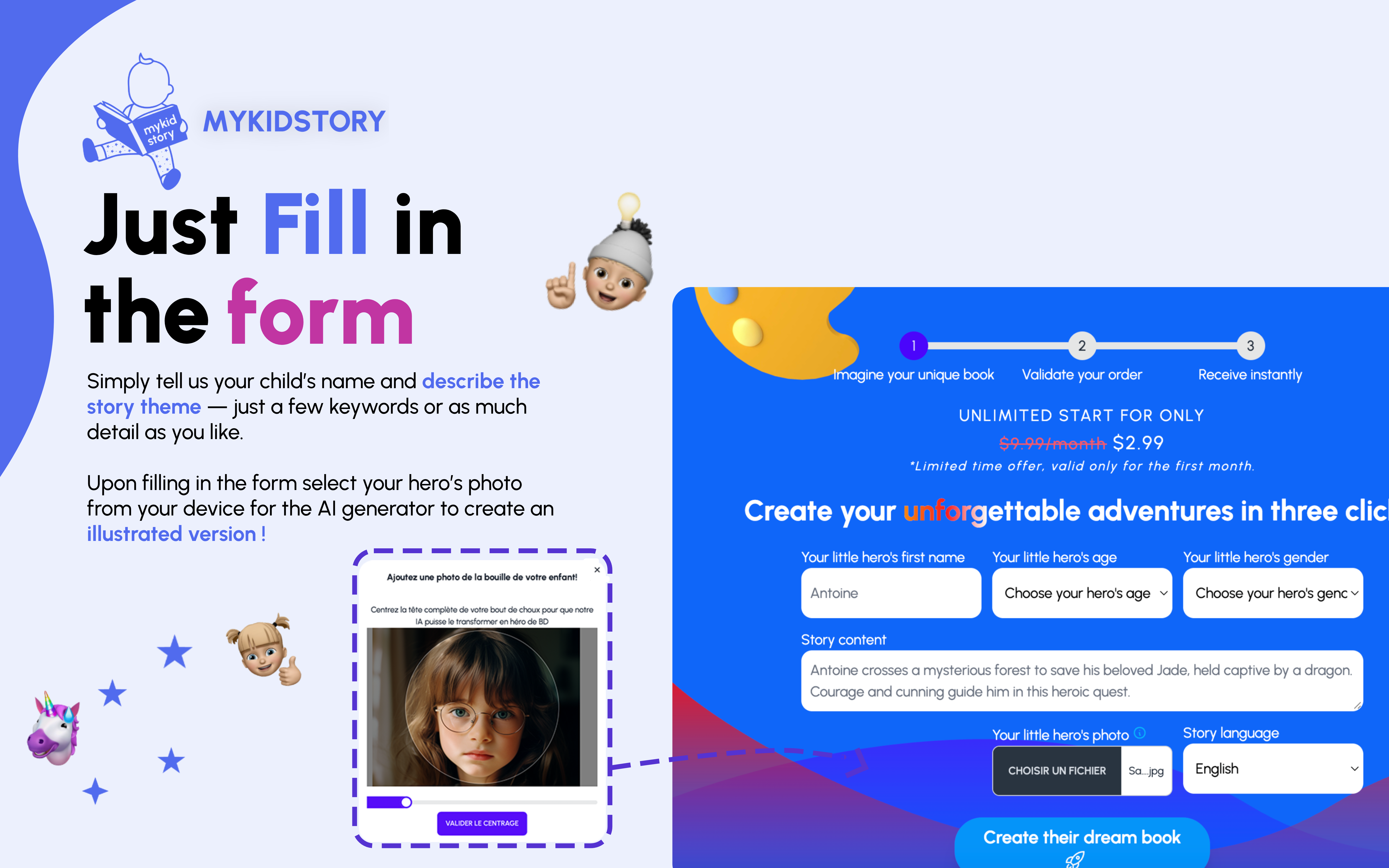 Mykidstory - Aiutare i bambini a imparare più velocemente attraverso le storie fatte solo per loro media 4