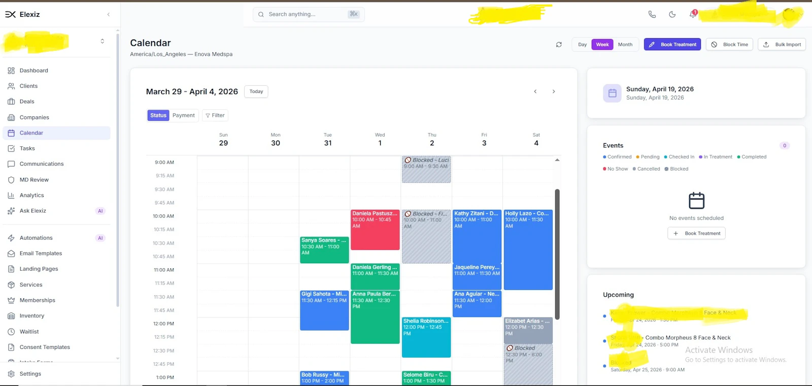 Elexiz AI CRM screenshot 2