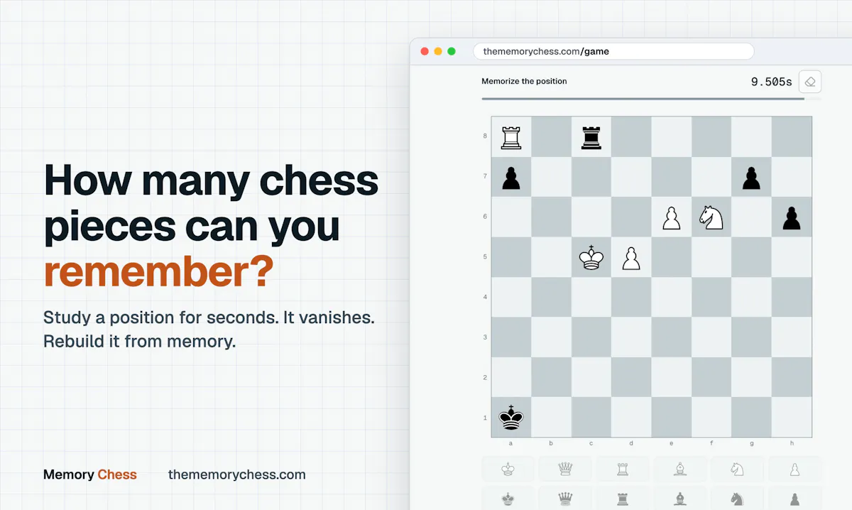 Memory Chess