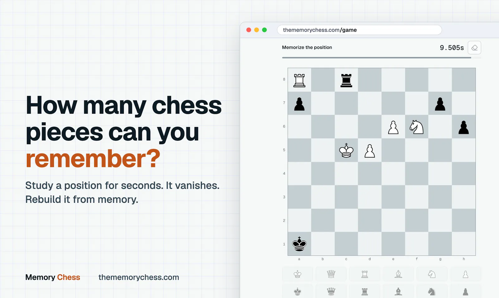 Memory Chess screenshot 1
