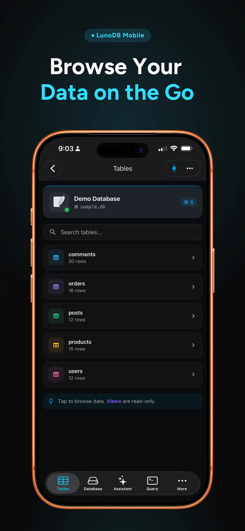 LunoDB Mobile screenshot 4