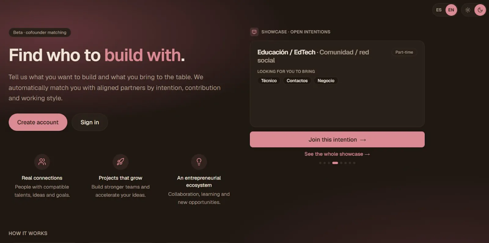 Cofounder Match — find who to build with screenshot 3