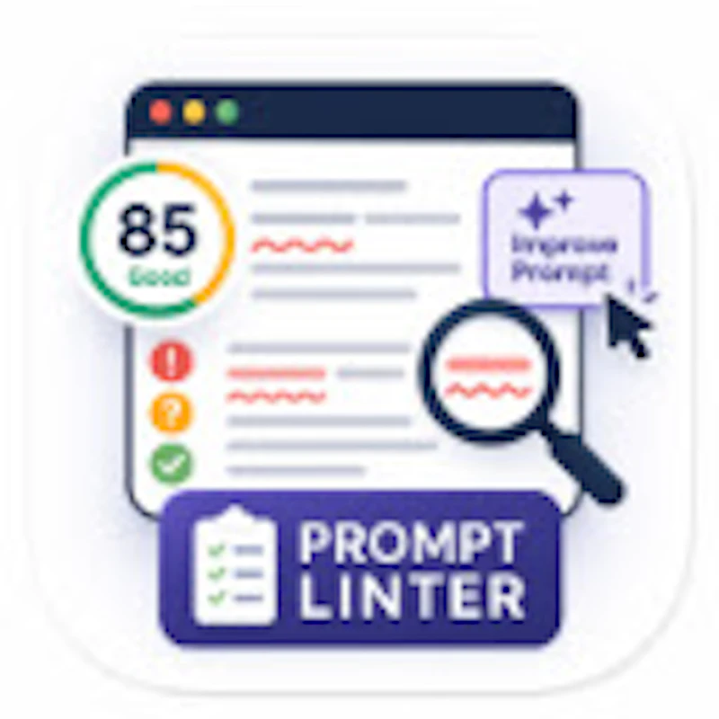 Prompt Linter screenshot 1