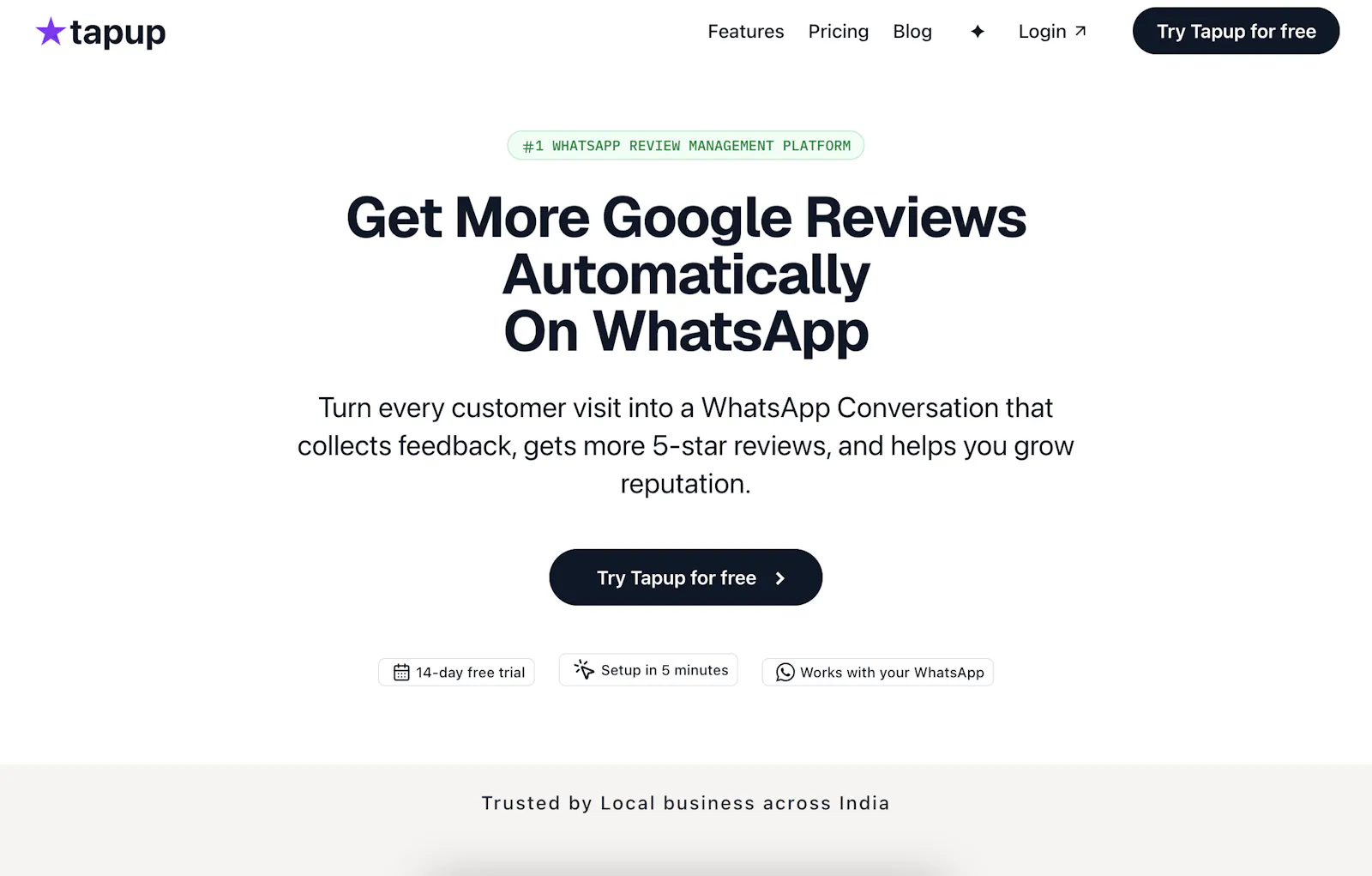TapUp screenshot 1