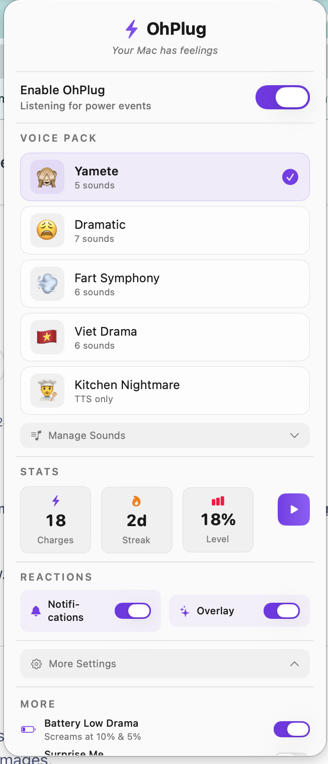 OhPlug gallery image