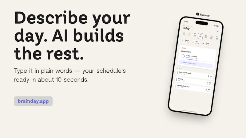 Brainday screenshot 1