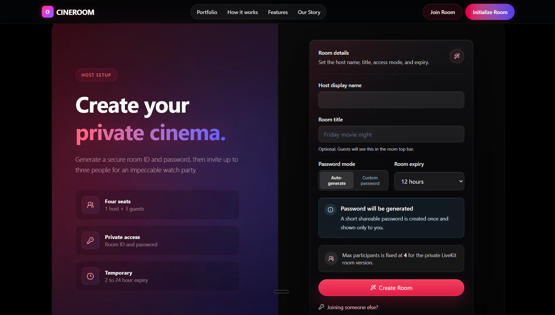 CineRoom gallery image