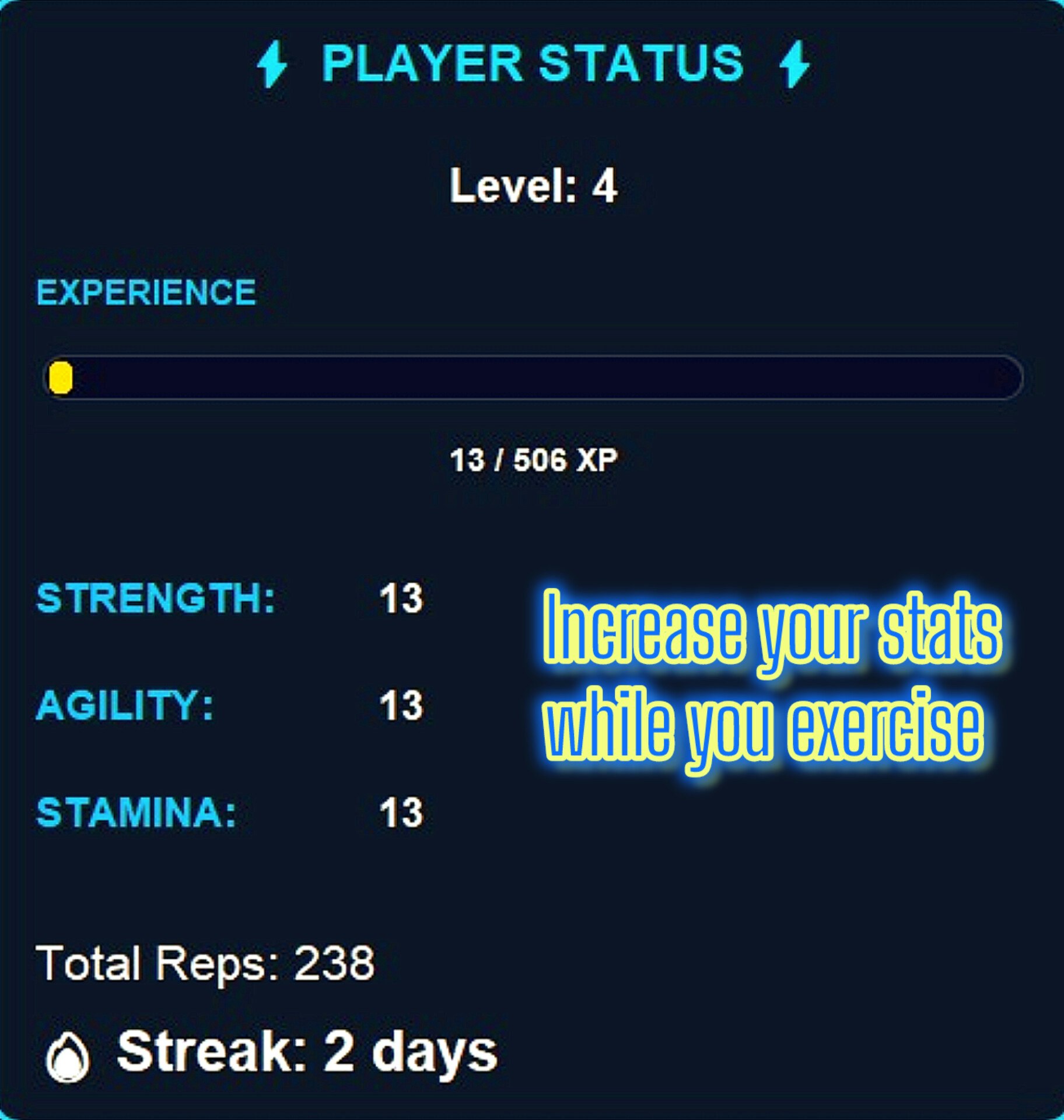 Next Level - fitness - Screenshot 3 showing product features and functionality