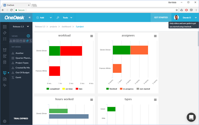 OneDesk gallery image