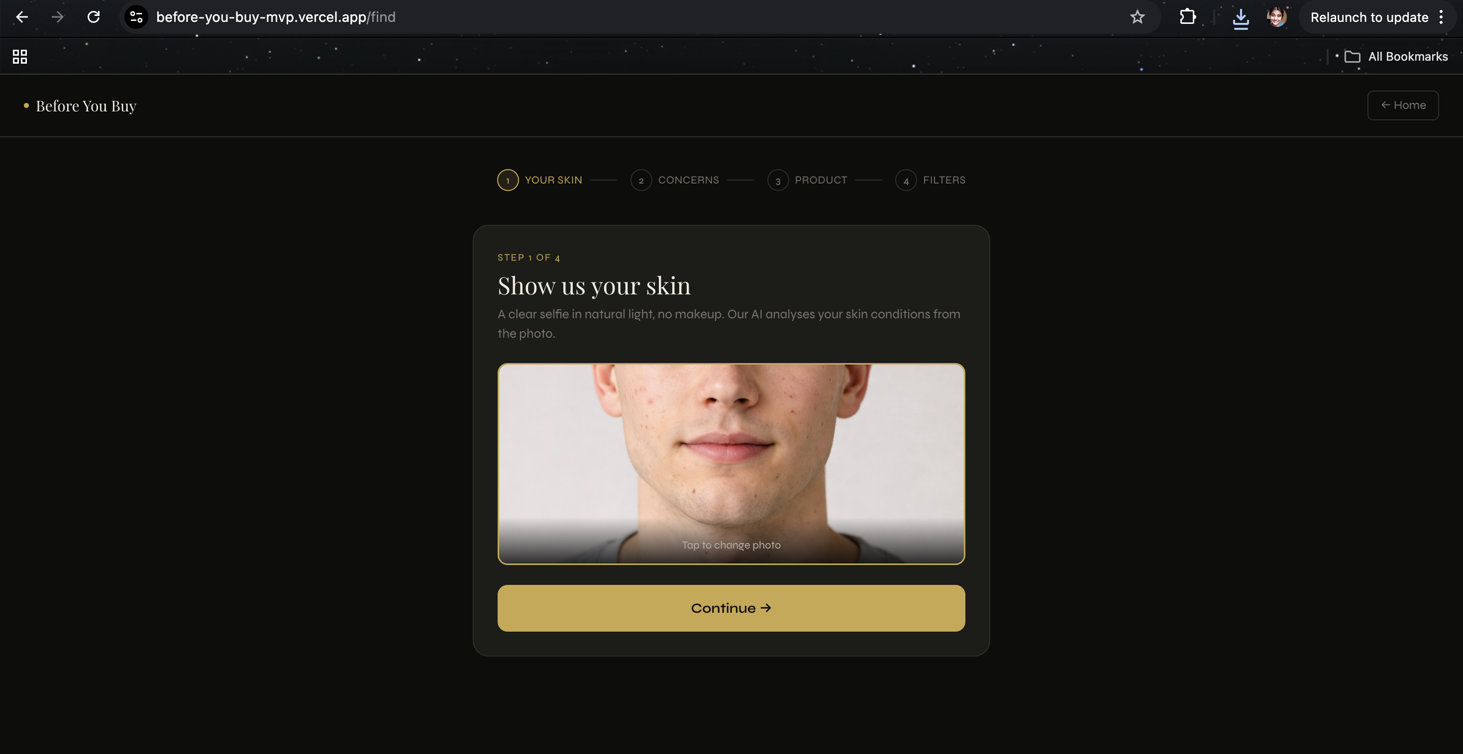 Before You Buy - Screenshot 2 showing product features and functionality