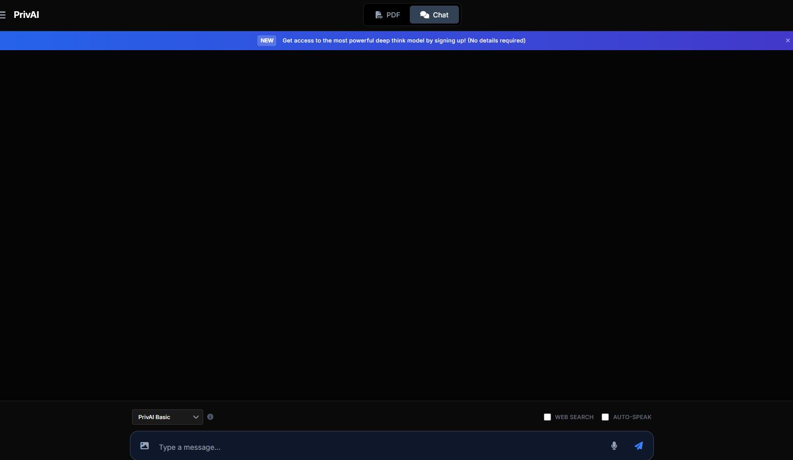 Private AI Chat - Screenshot 2 showing product features and functionality