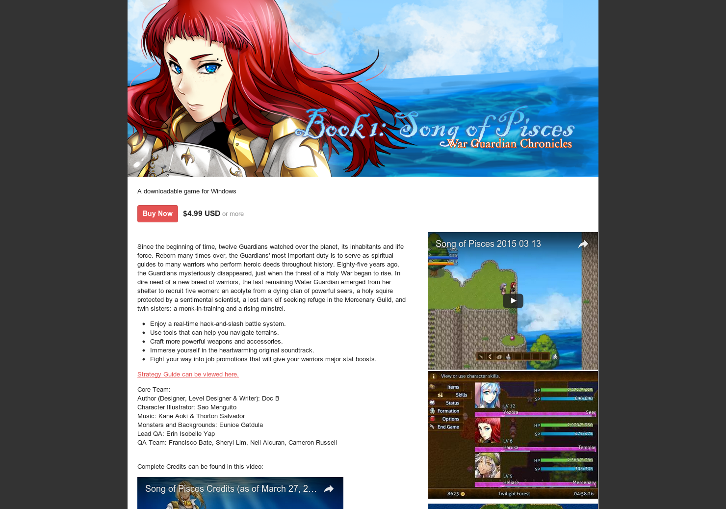 Book 1:Song of Pisces