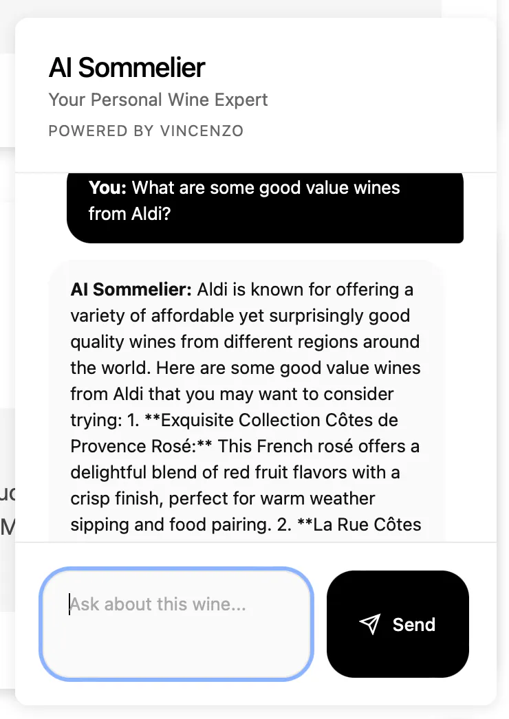Vincenzo Wine gallery image