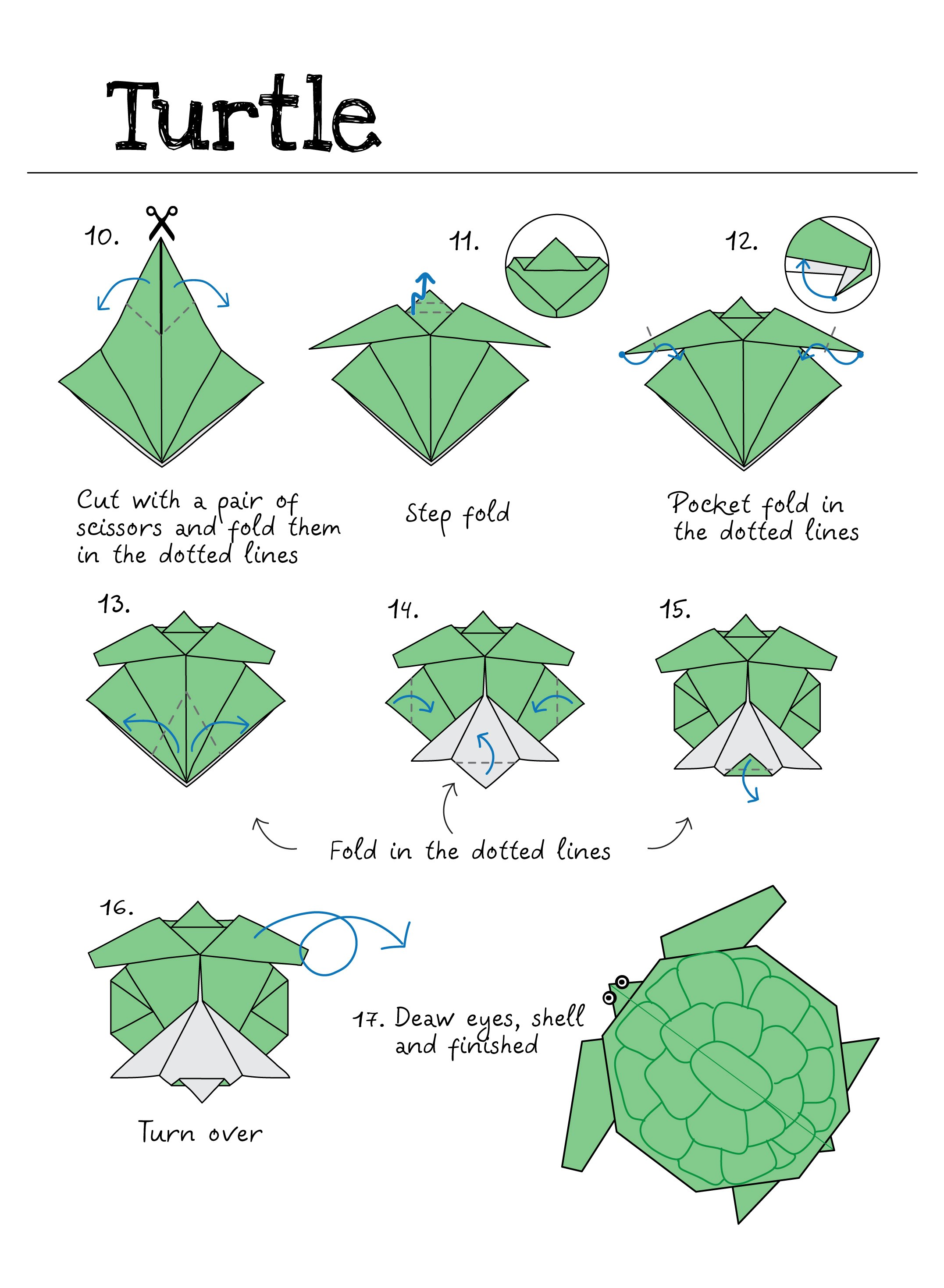 Origami Book. Animals: 20 Easy Paper Folding Projects With Step By Step Instructions gallery image