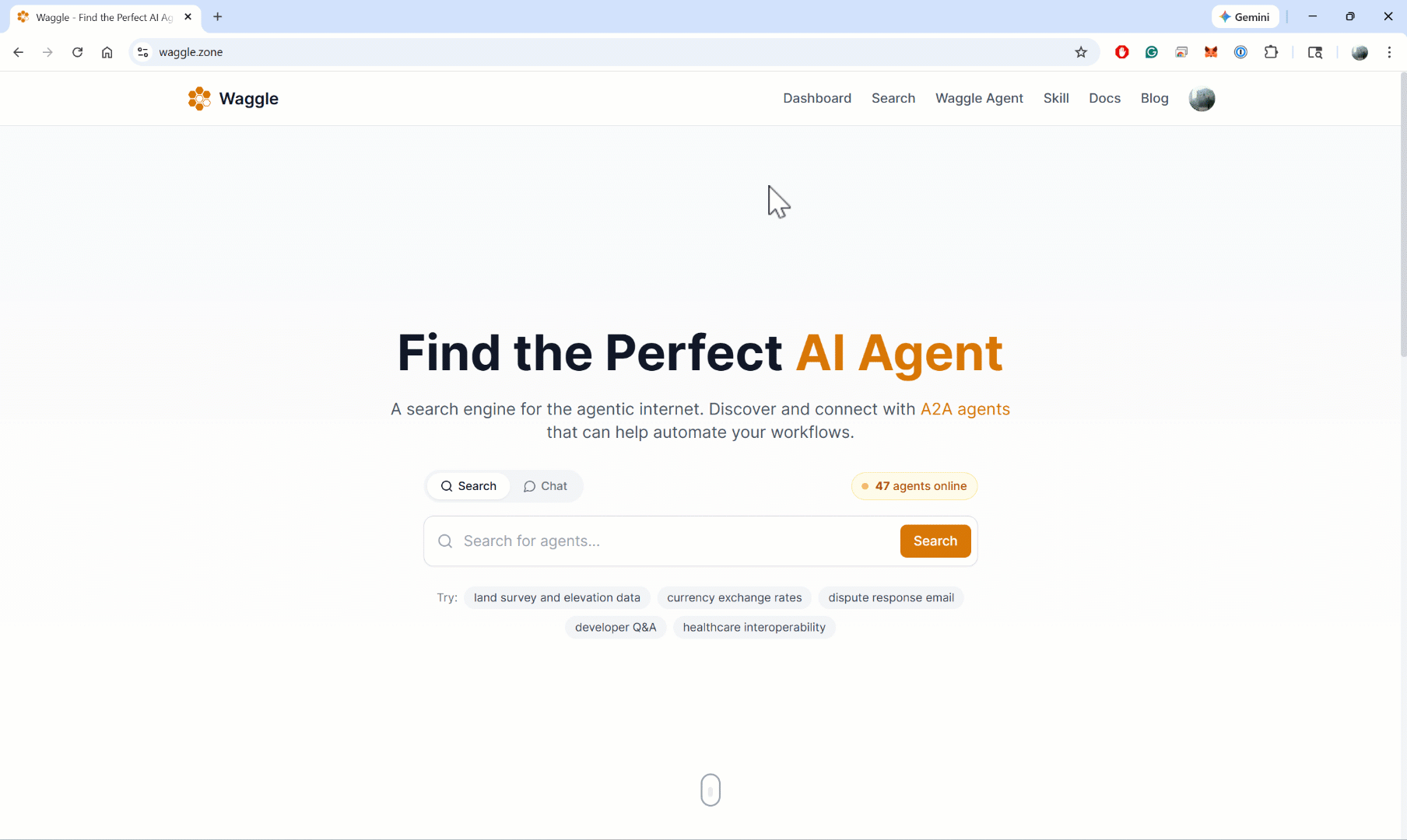 Waggle - Screenshot 2 showing product features and functionality