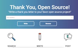 Thank You, Open Source media 1