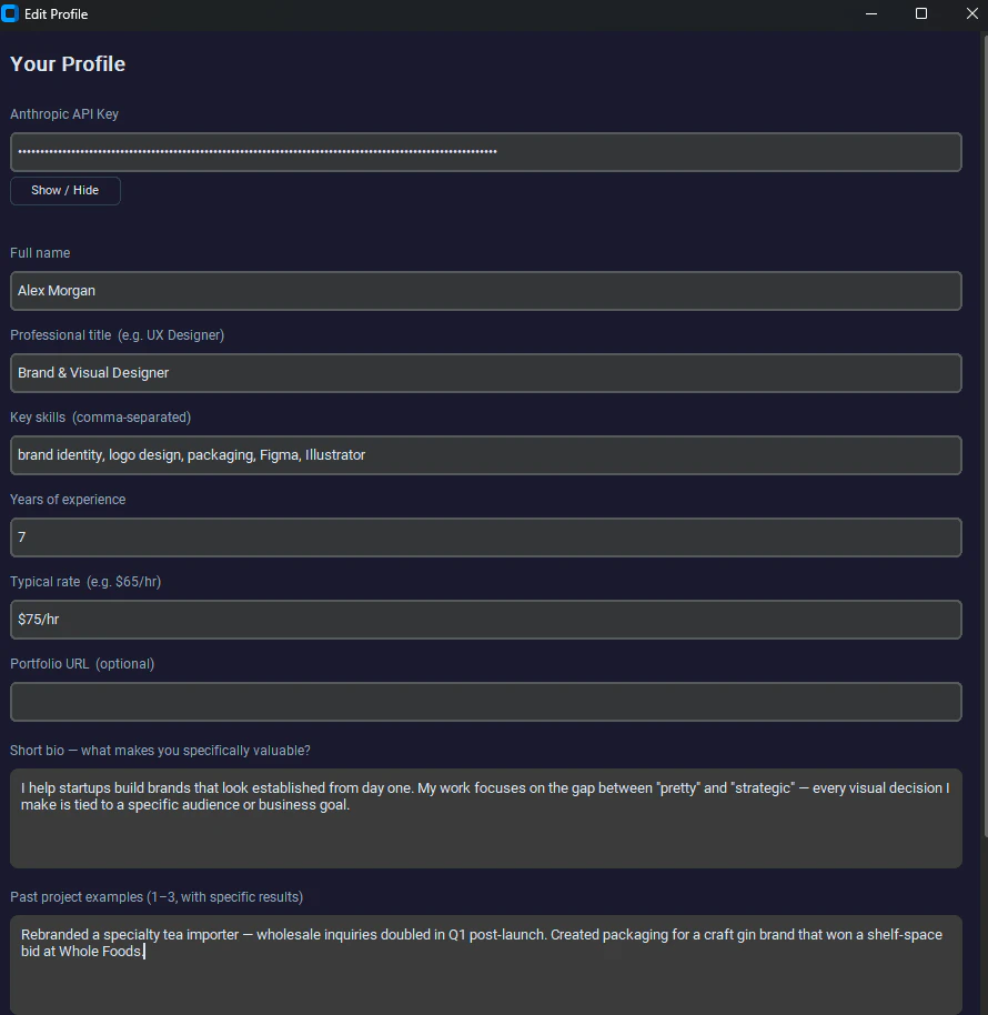 Proposal Engine gallery image
