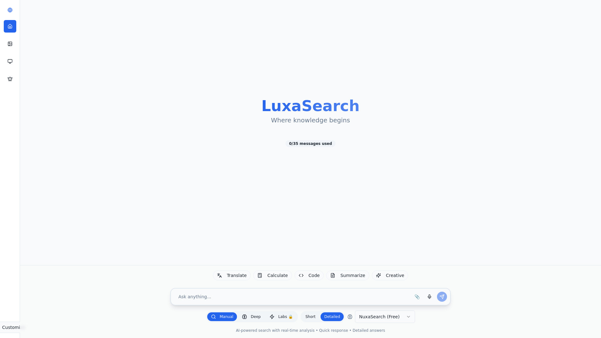 Média Luxesearch - Recherchez plus intelligemment.Réfléchir plus vite 1
