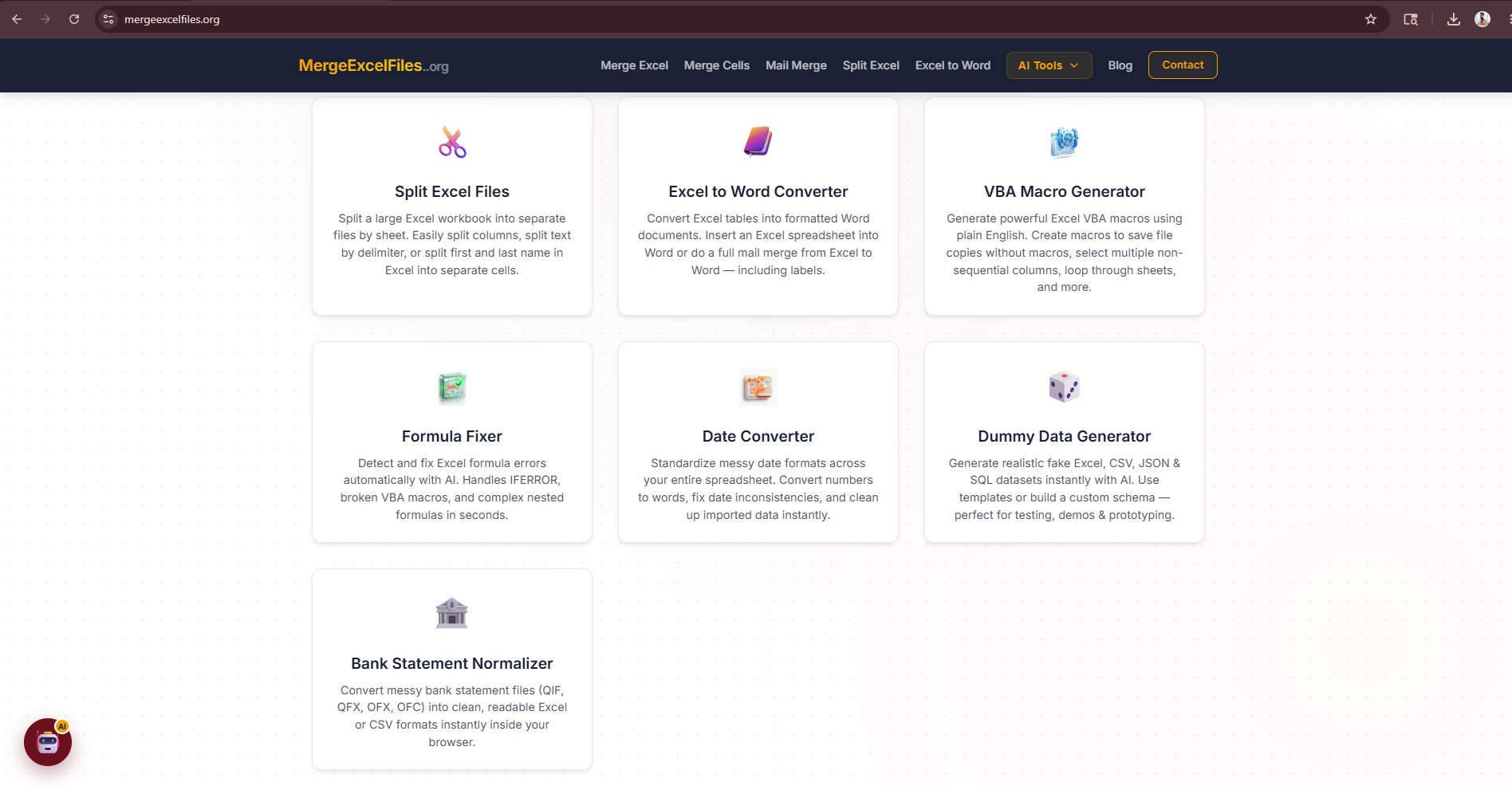 MergeExcelFiles.org gallery image