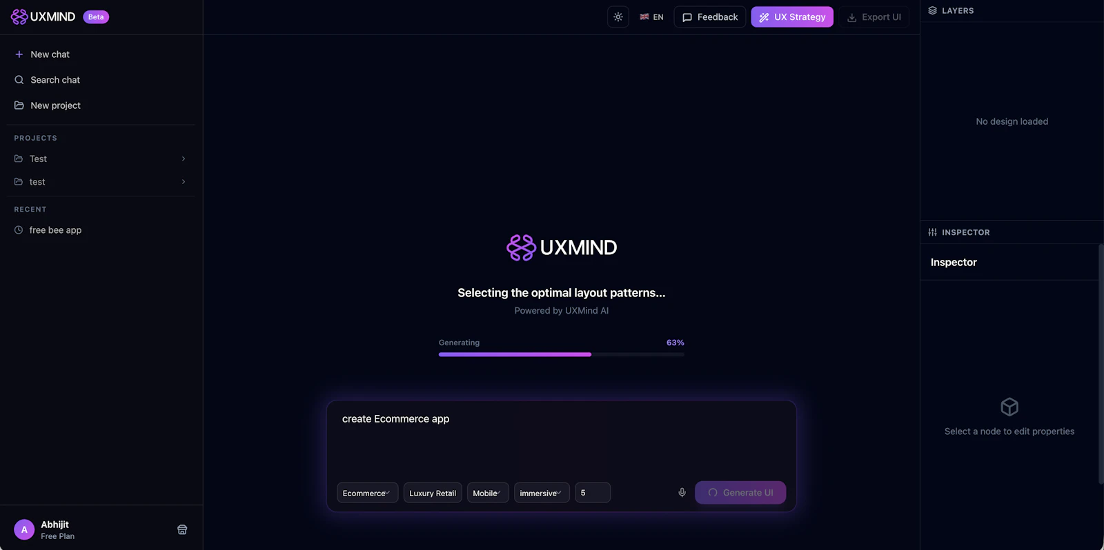 UxMind AI screenshot 3