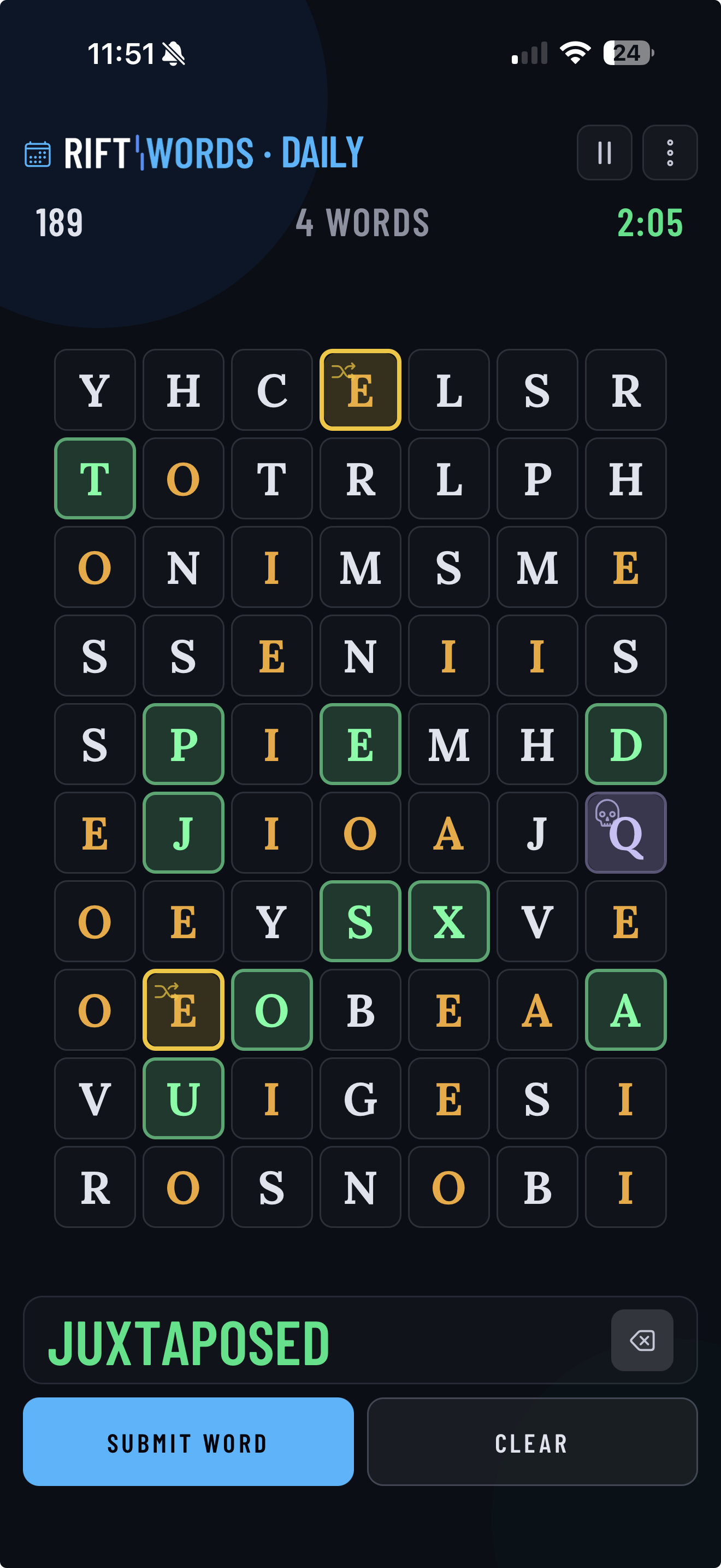 RiftWords: Multilingual Daily Word Game gallery image