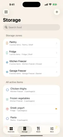 PantryGrid: Home Food Map gallery image