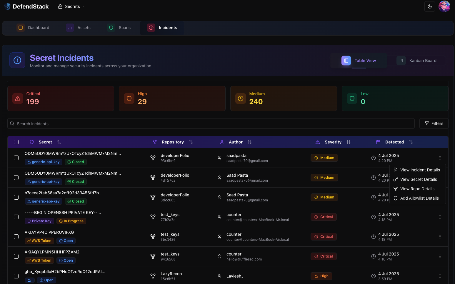 DefendStack Suite Appsec gallery image