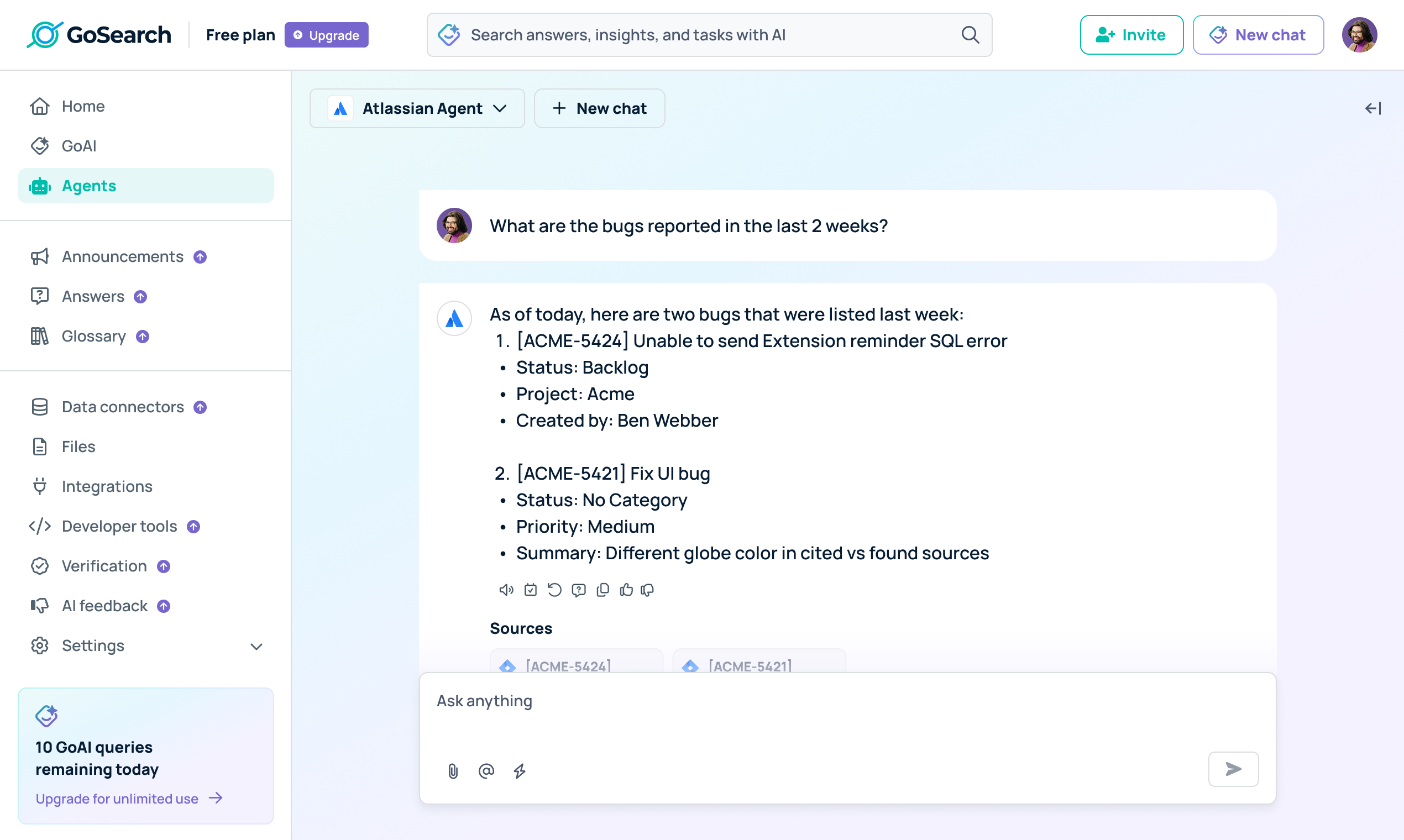 GheSearch gratuito - Ricerca aziendale libera e agenti di intelligenza artificiale per le risorse personali media 3