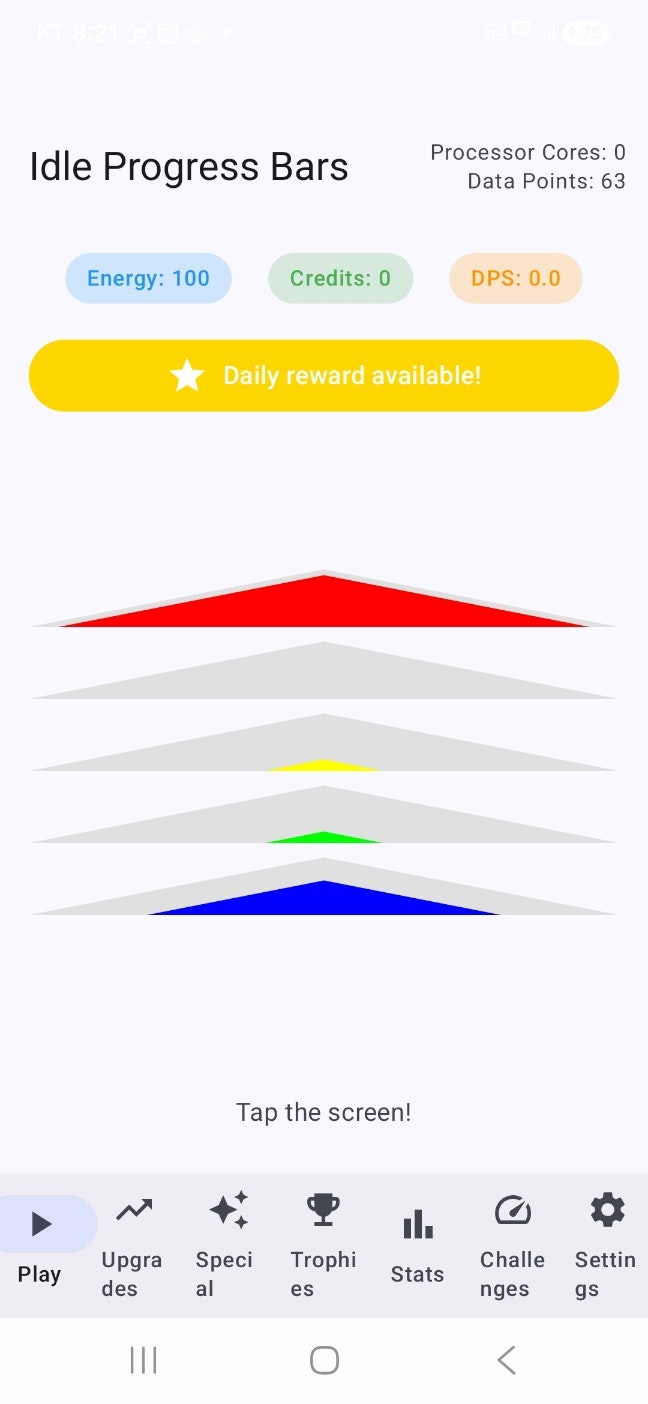 Idle Progress Bars - Screenshot 4 showing product features and functionality