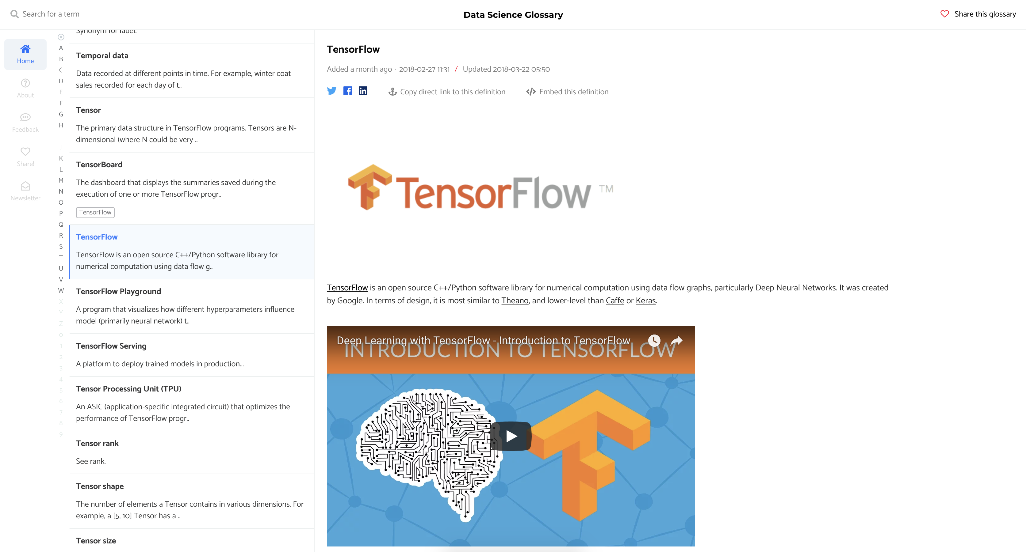 Data Science Glossary gallery image